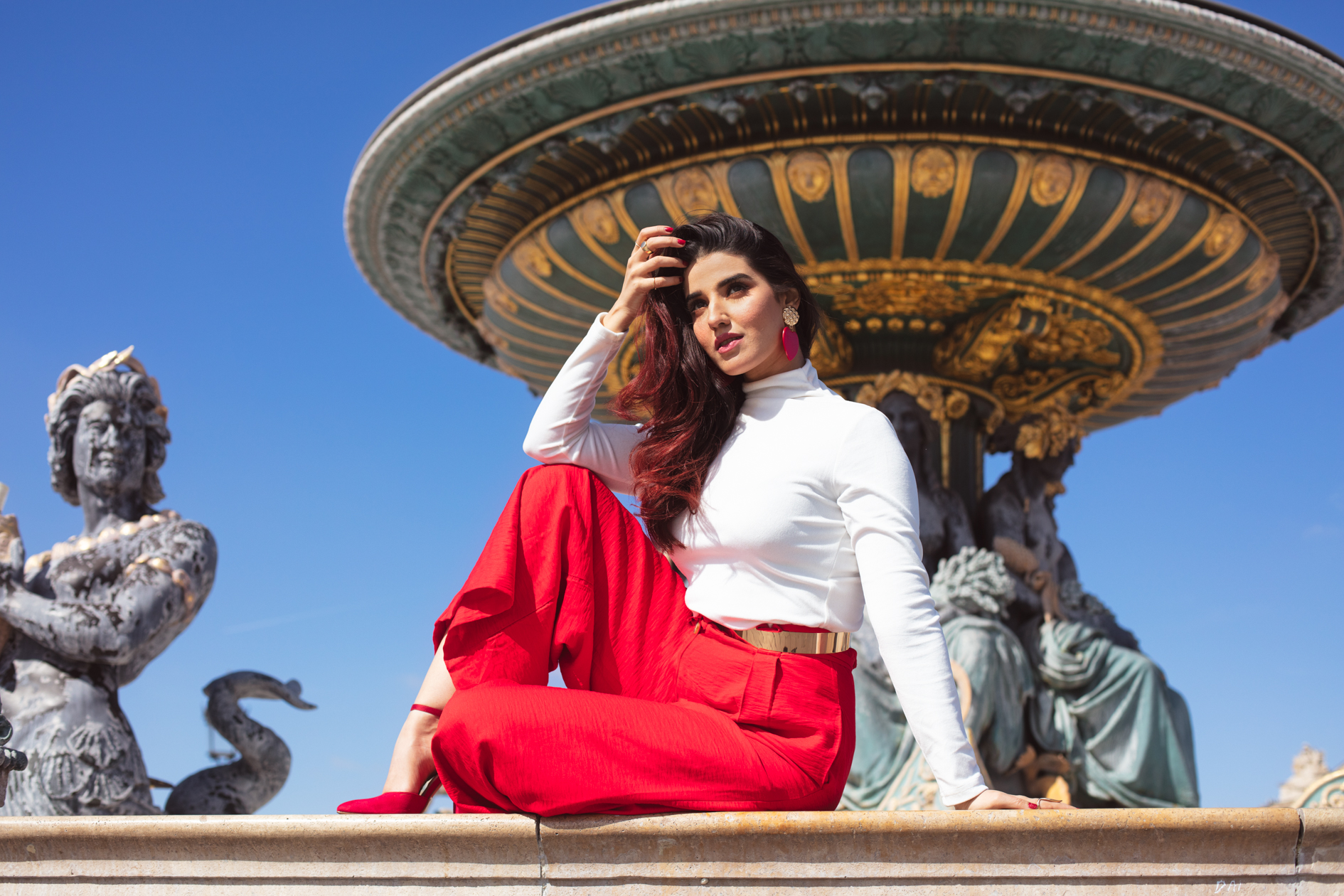 Portrait d'Actrice - Reportage - Hareem Farooq in Paris - Lifestyle - @louengelphotos