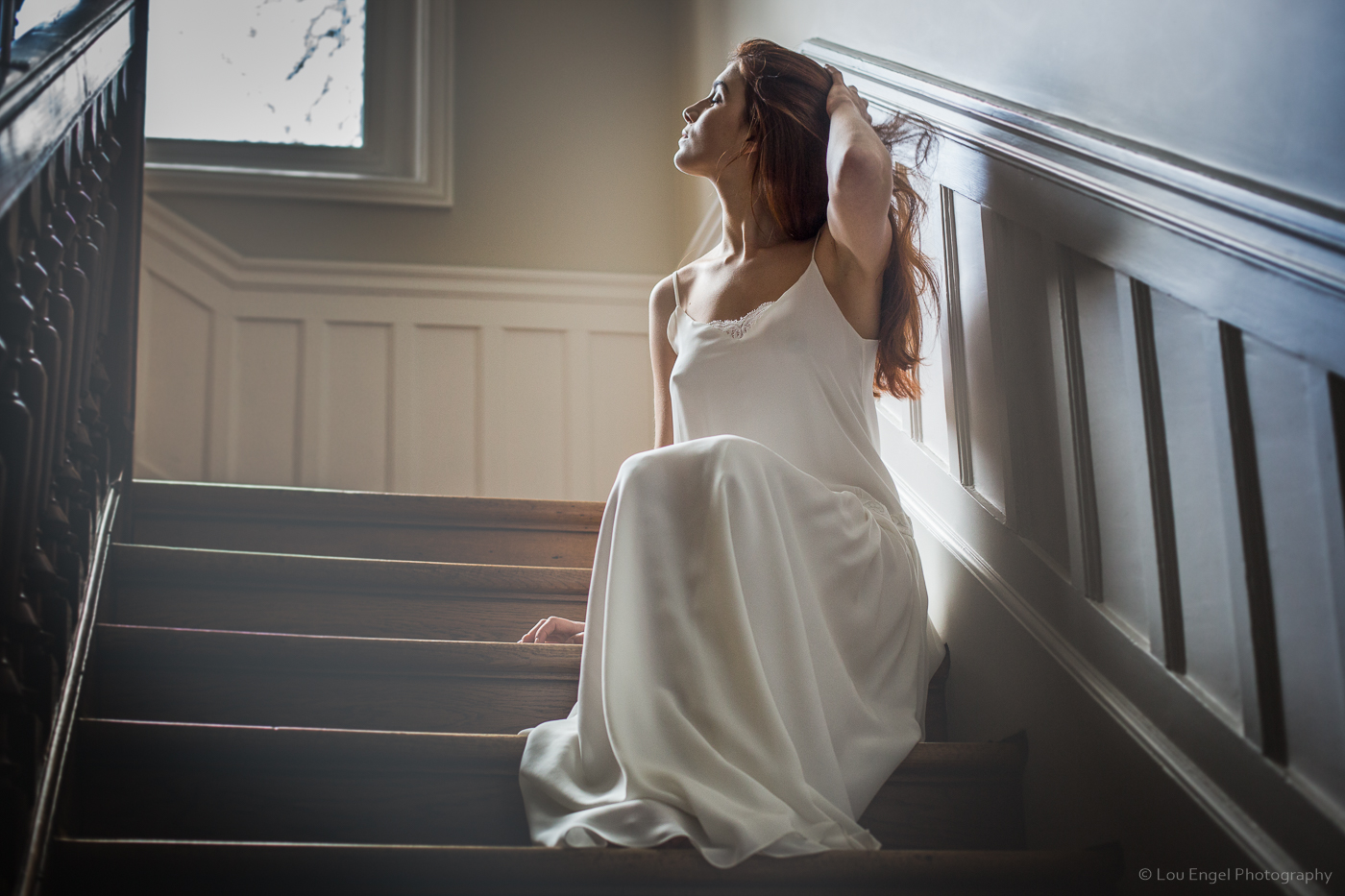 Portrait Lifestyle - Robe de mariée Au fil d'Elise - @louengelphotos